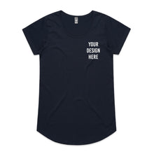 Load image into Gallery viewer, Custom Tee - Women's Mali - Pocket Print