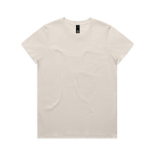 Load image into Gallery viewer, Custom Tee - Women's Maple - Pocket and Back Print