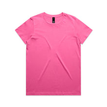 Load image into Gallery viewer, Custom Tee - Women's Maple - Pocket and Back Print