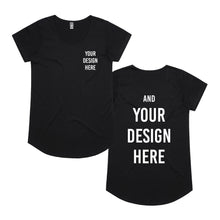 Load image into Gallery viewer, Custom Tee - Women's Mali - Pocket and Back Print