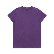 Load image into Gallery viewer, Custom Tee - Women's Maple - Pocket and Back Print