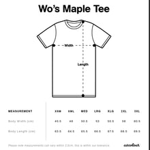 Load image into Gallery viewer, Custom Tee - Women's Maple - Pocket and Back Print