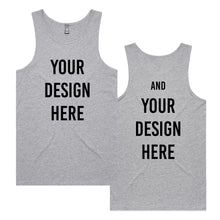 Load image into Gallery viewer, Custom Singlet - Front and Back Print
