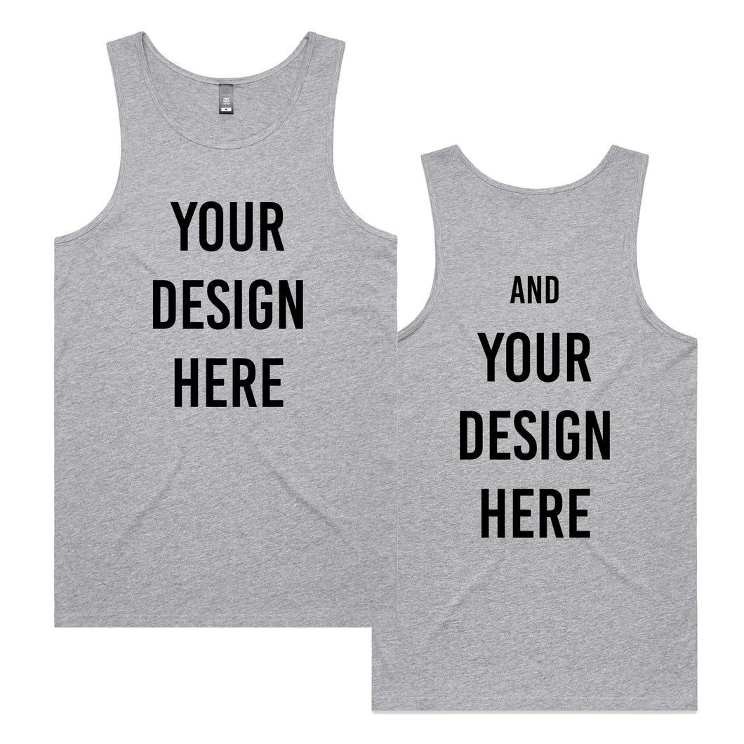 Custom Singlet - Front and Back Print