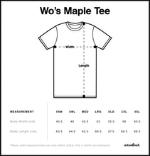Load image into Gallery viewer, Women&#39;s Maple Tee - 4001
