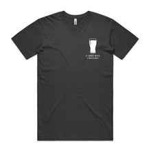 Load image into Gallery viewer, A coal AS colour t -shirt with A Schooner Matata It Means No Worries pocket print
