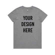 Load image into Gallery viewer, Custom Tee - Women&#39;s Maple - Front Print
