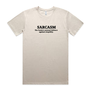 Sarcasm the Brain's Natural Defence Against Stupidity