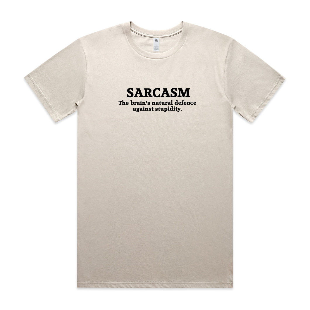 Sarcasm the Brain's Natural Defence Against Stupidity