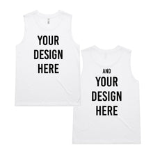 Load image into Gallery viewer, Custom Tank - Women&#39;s Upside - Front and Back Print
