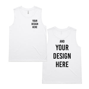 Custom Tank - Women's Upside - Pocket and Back Print