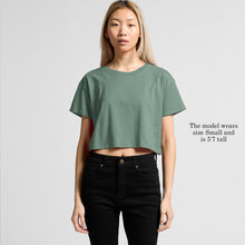 Load image into Gallery viewer, Custom Tee - Women&#39;s Crop - Front Print

