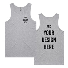 Load image into Gallery viewer, Custom Singlet - Pocket and Back Print
